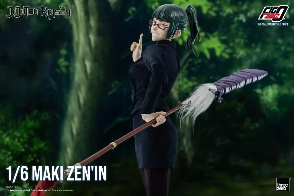 ThreeZero FigZero 1/6 Jujutsu Kaisen Maki Zen'in Scale Action Figure