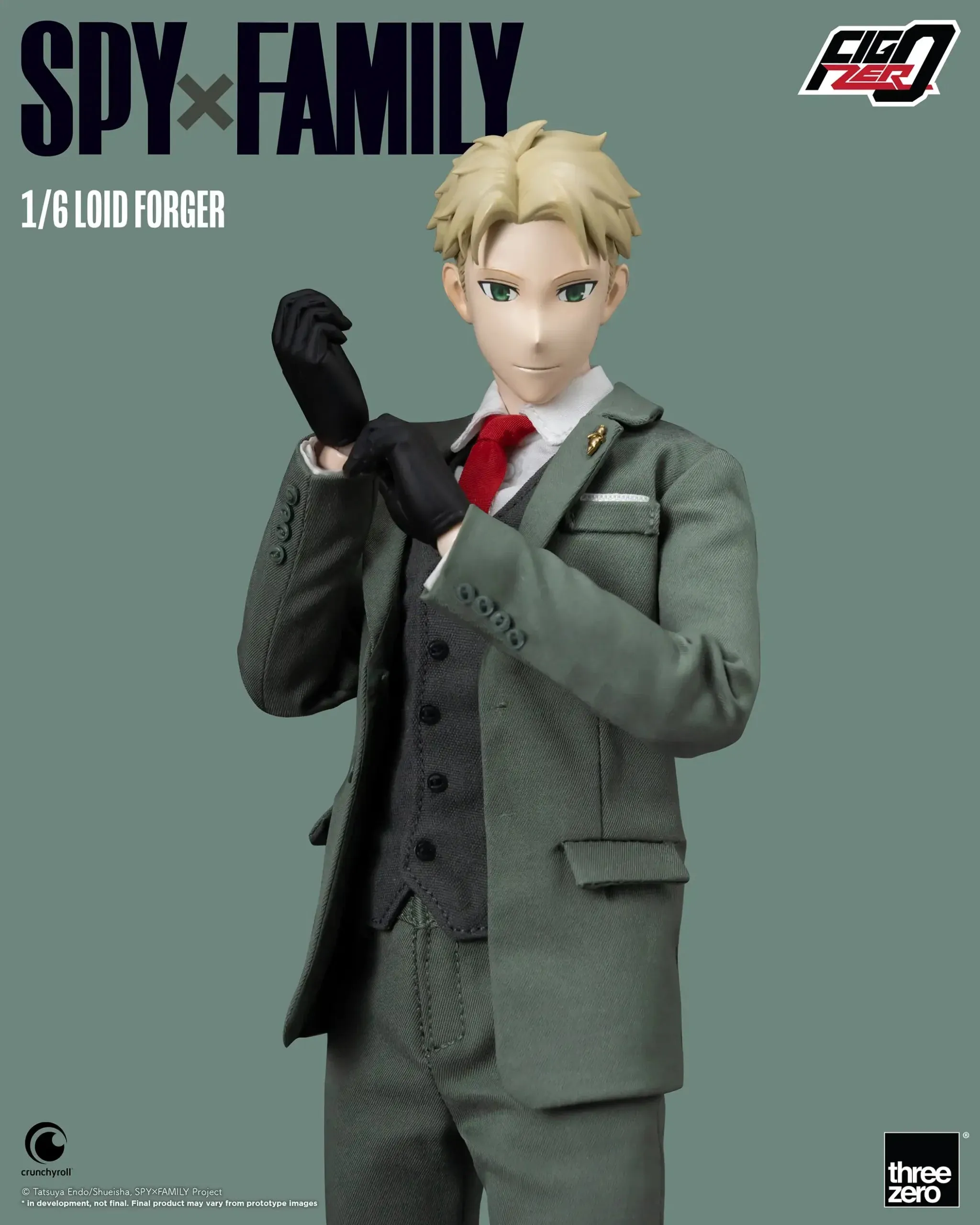 ThreeZero FigZero 1/6 Spy x Family Loid Forger Action Figure