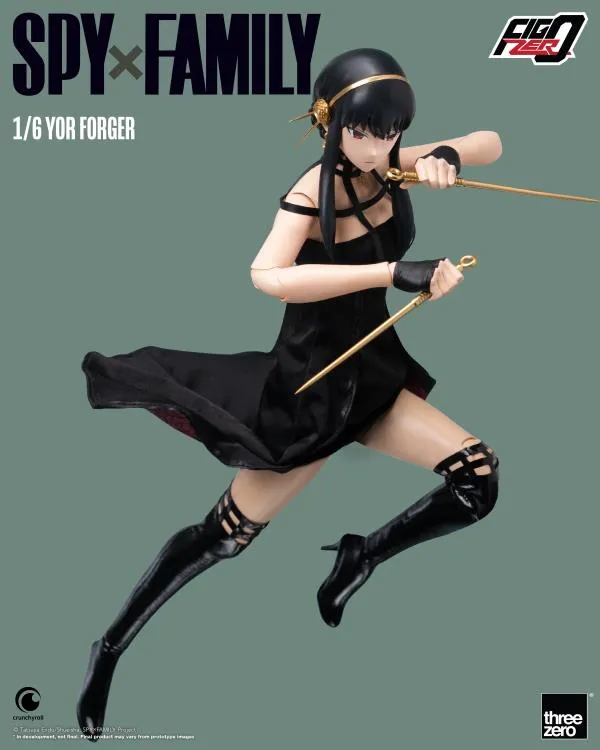 ThreeZero FigZero 1/6 Spy x Family Yor Forger Action Figure