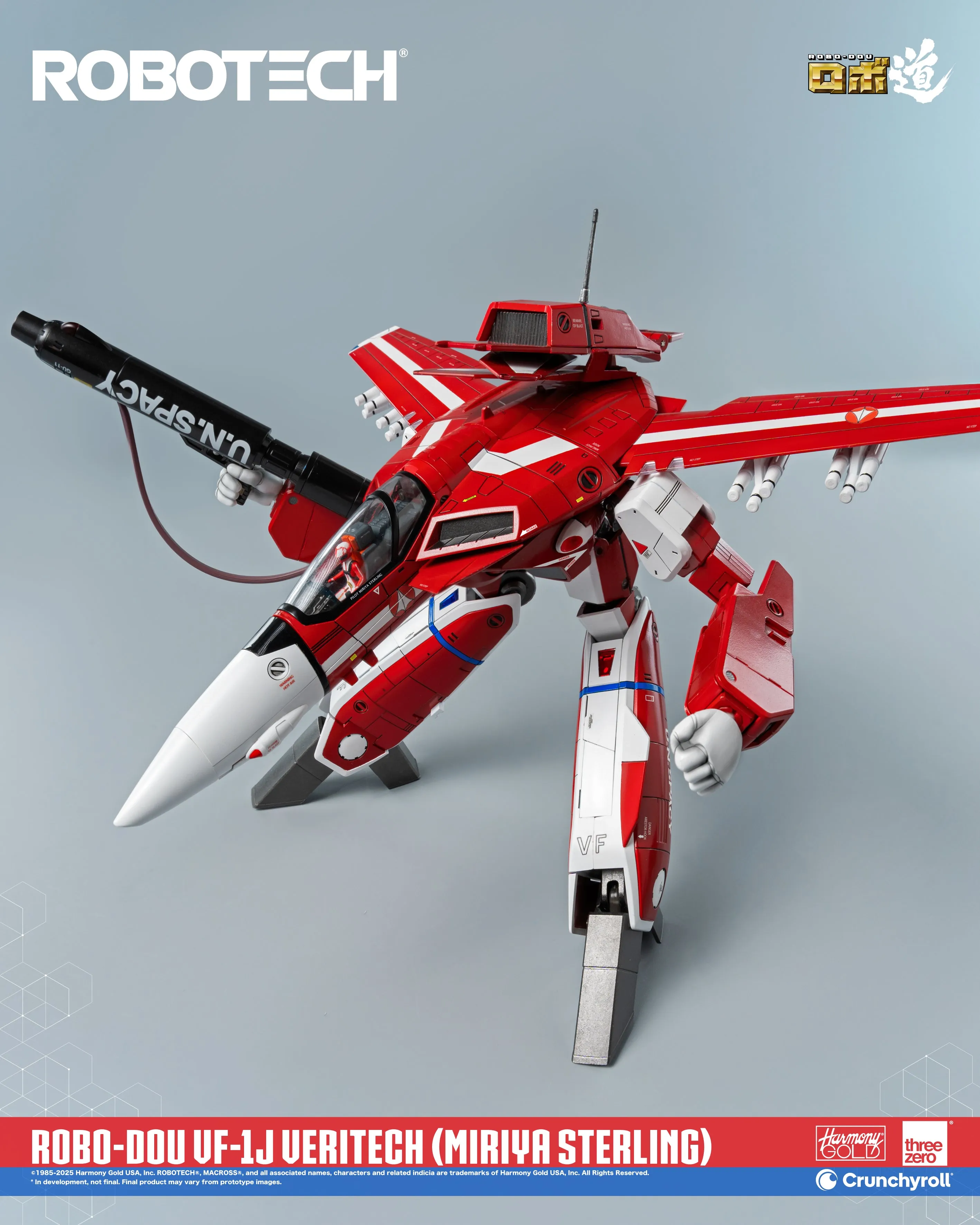 ThreeZero ROBO-DOU VF-1J Veritech (Miriya Sterling)