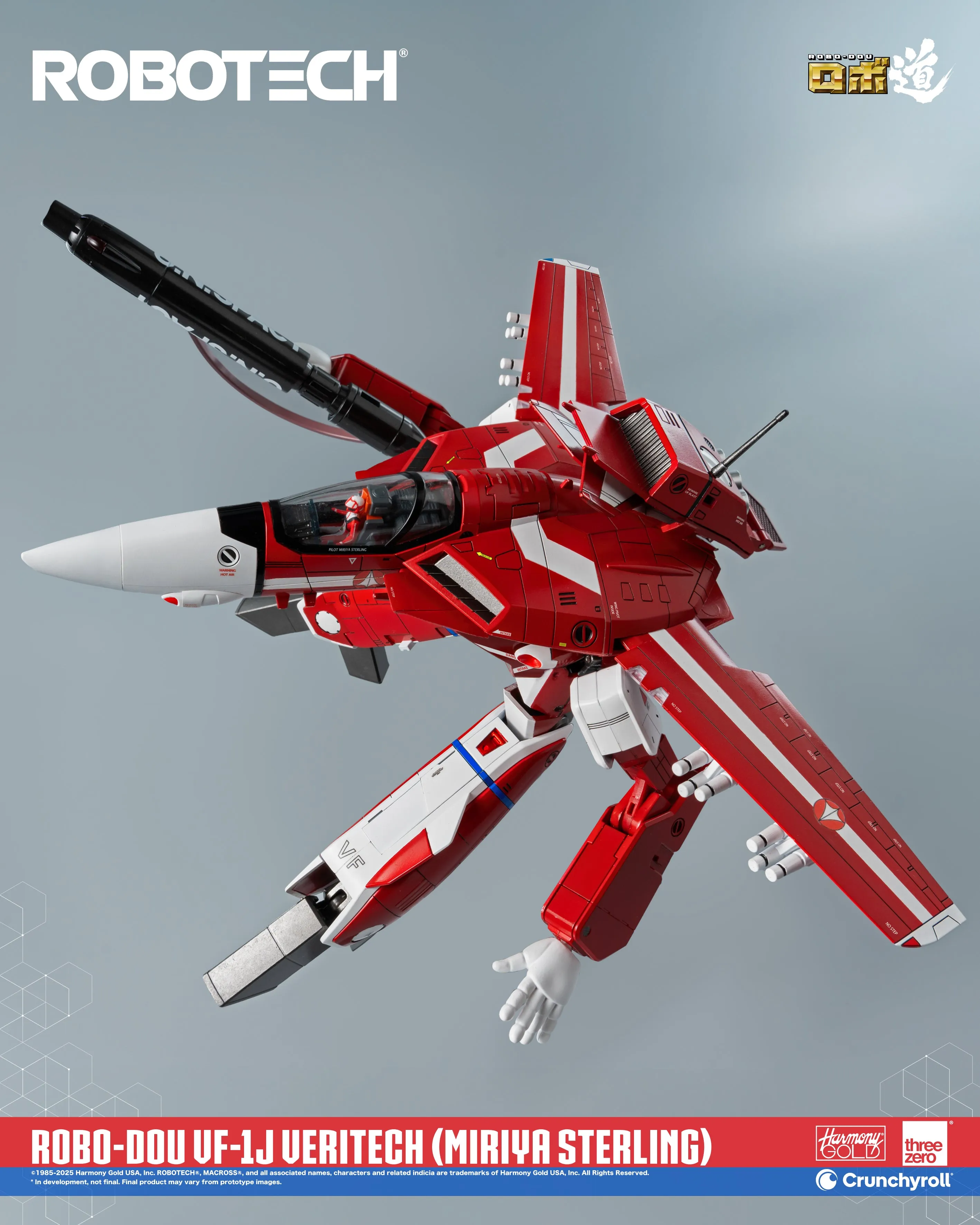 ThreeZero ROBO-DOU VF-1J Veritech (Miriya Sterling)