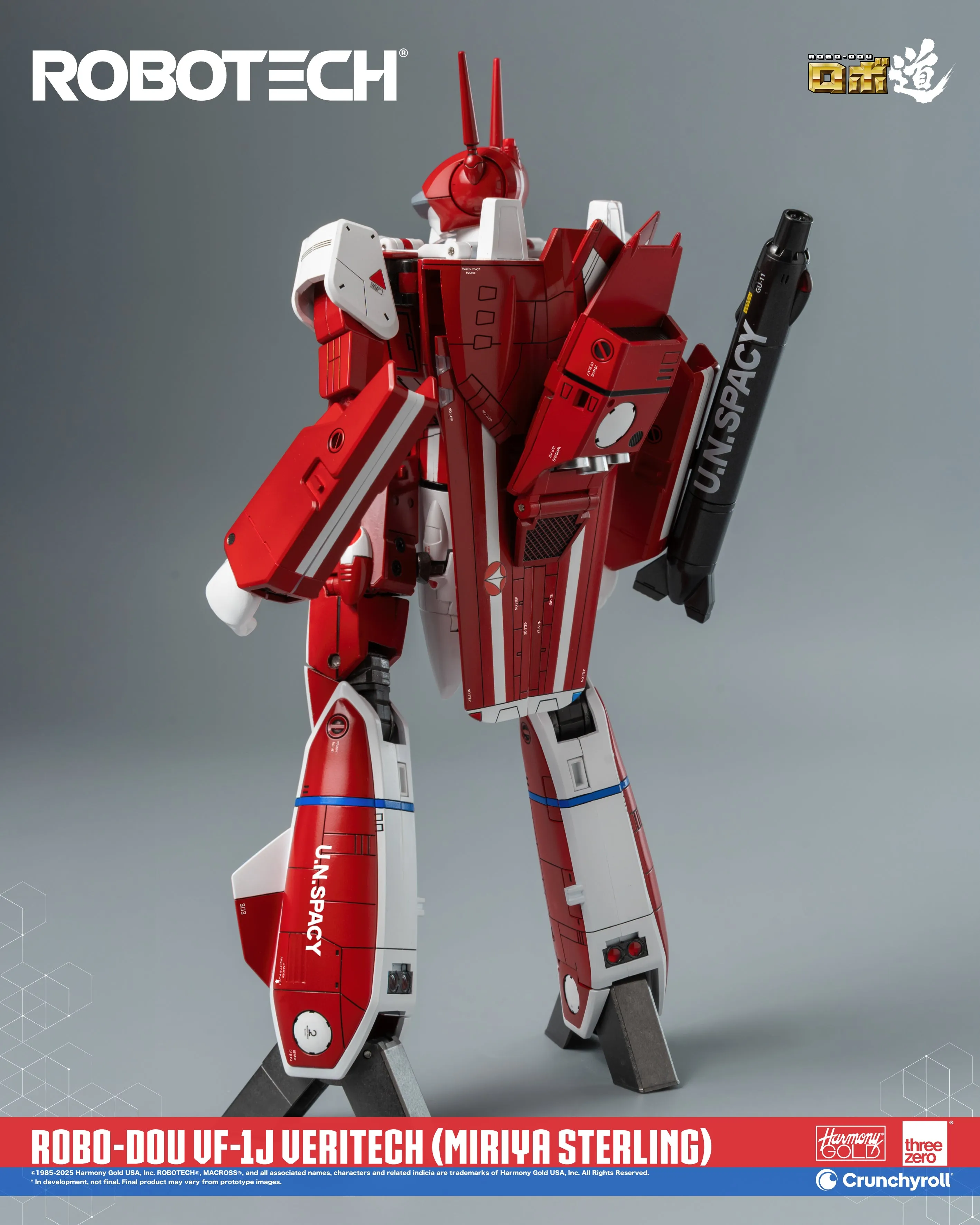 ThreeZero ROBO-DOU VF-1J Veritech (Miriya Sterling)