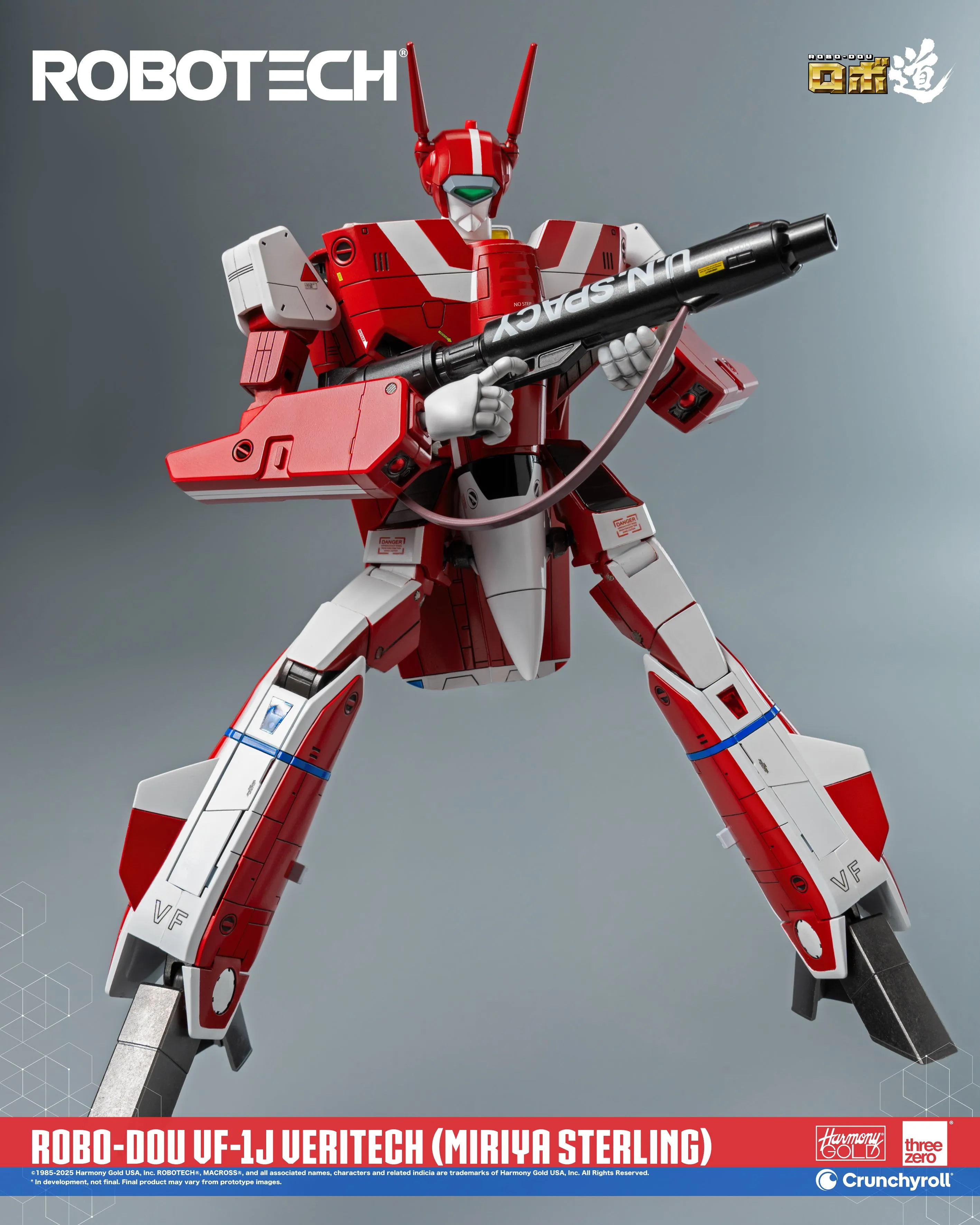 ThreeZero ROBO-DOU VF-1J Veritech (Miriya Sterling)