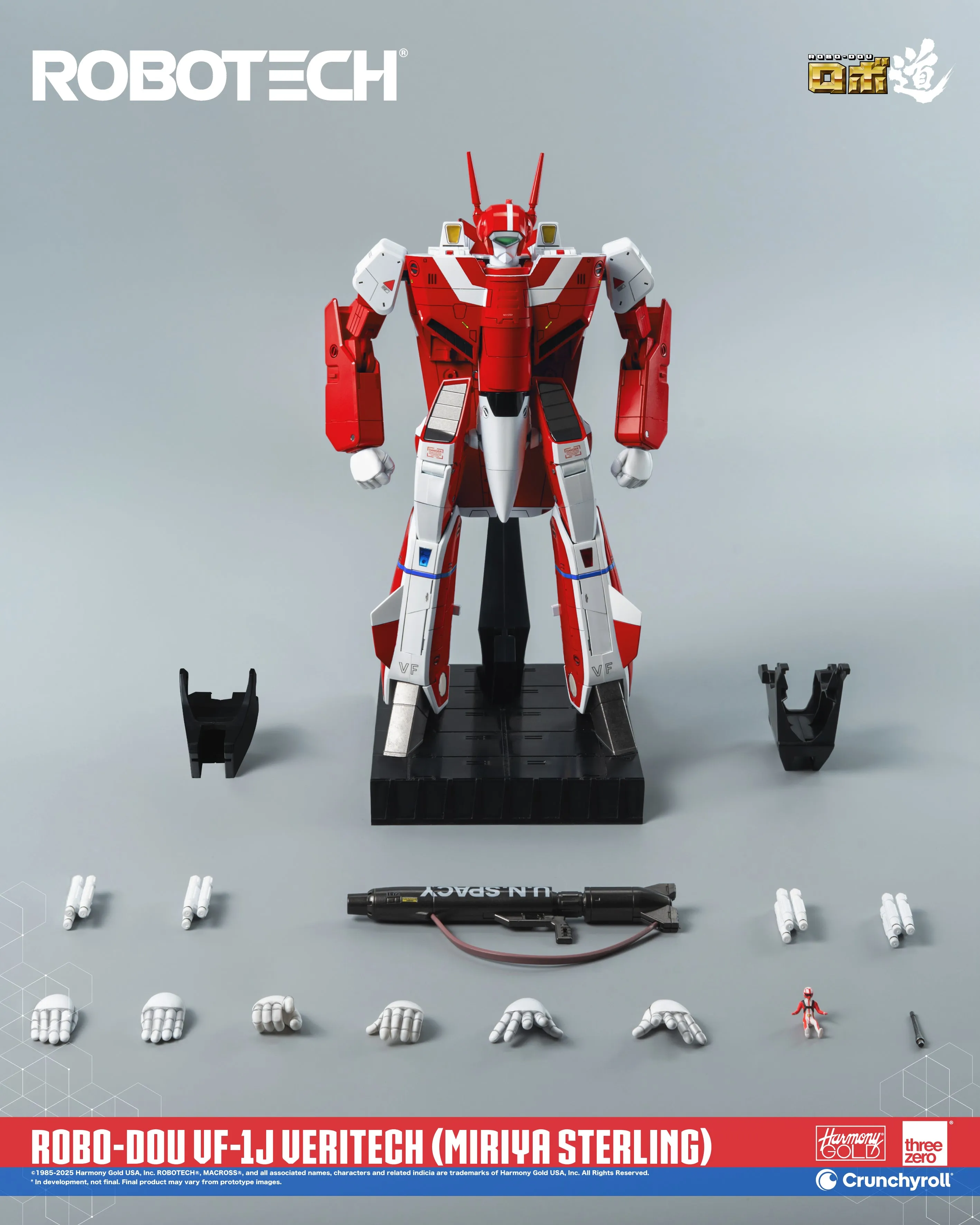 ThreeZero ROBO-DOU VF-1J Veritech (Miriya Sterling)