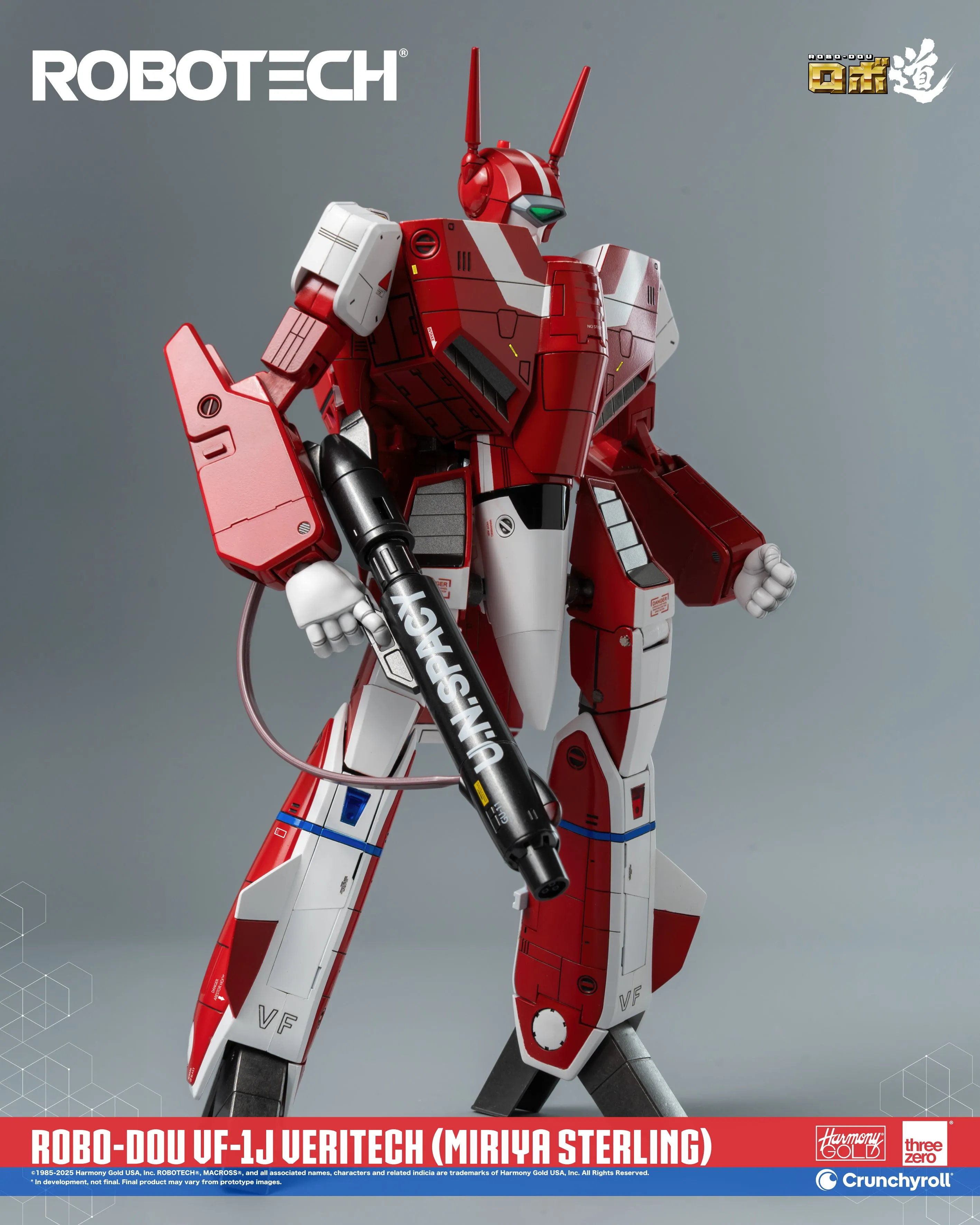 ThreeZero ROBO-DOU VF-1J Veritech (Miriya Sterling)