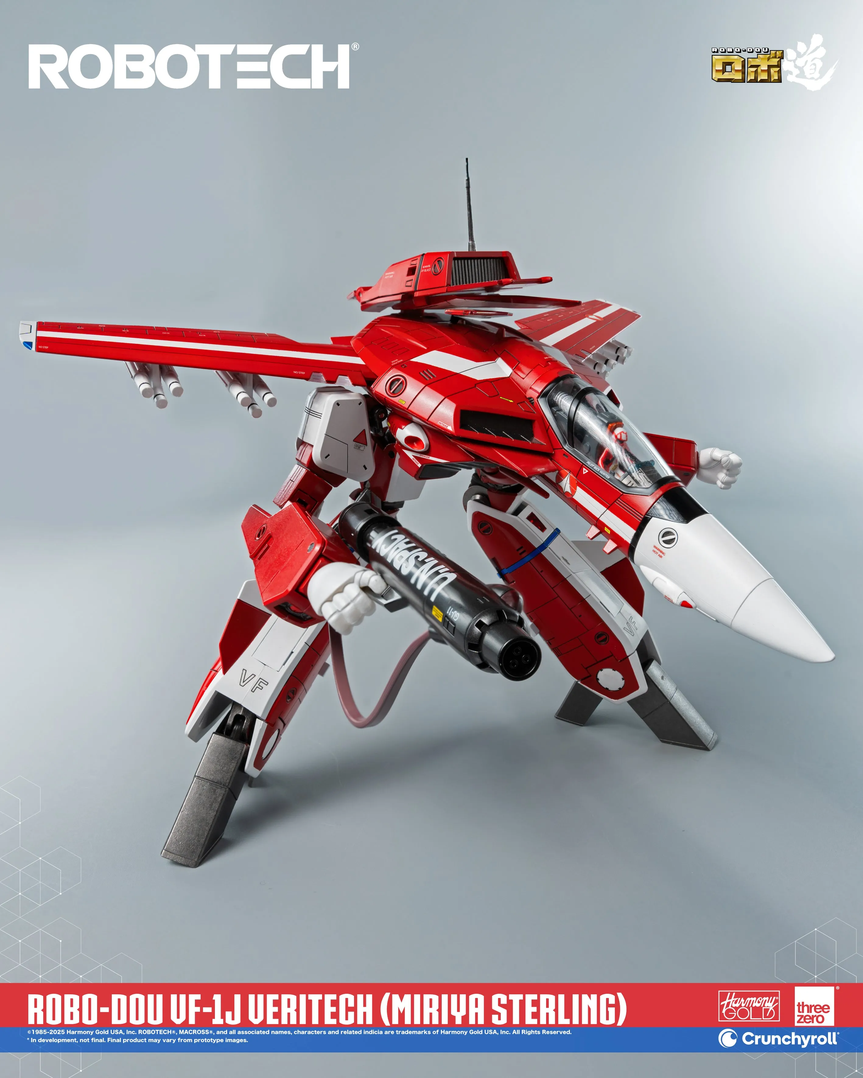 ThreeZero ROBO-DOU VF-1J Veritech (Miriya Sterling)