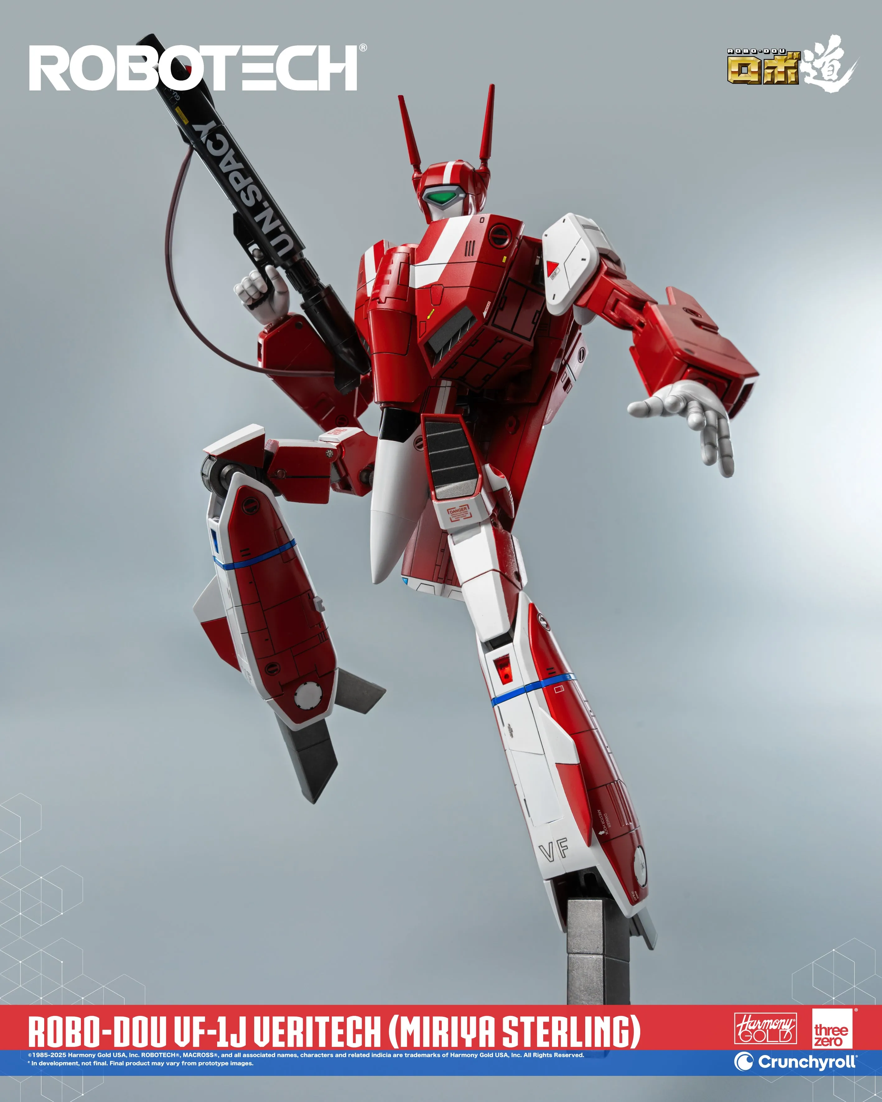 ThreeZero ROBO-DOU VF-1J Veritech (Miriya Sterling)