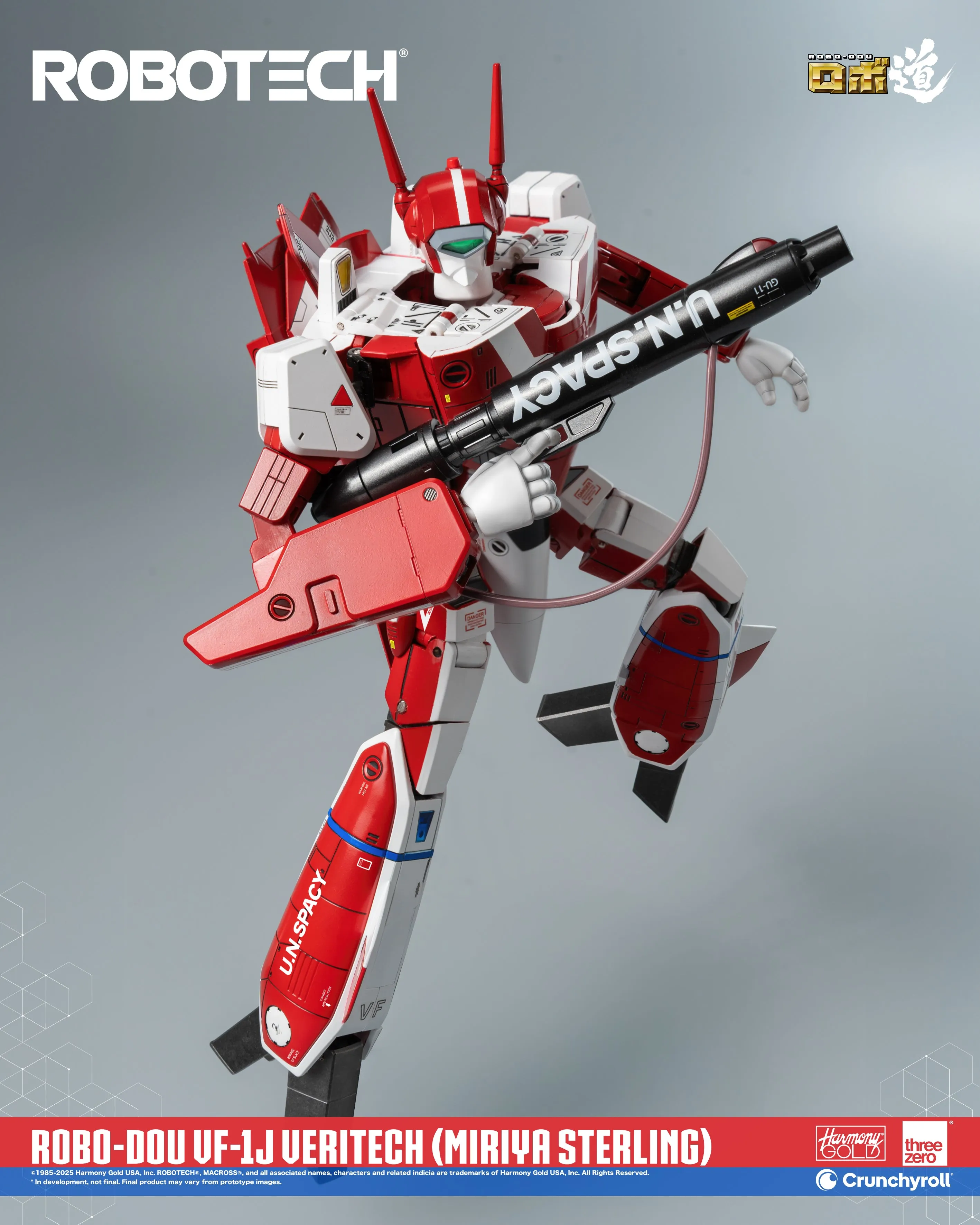 ThreeZero ROBO-DOU VF-1J Veritech (Miriya Sterling)