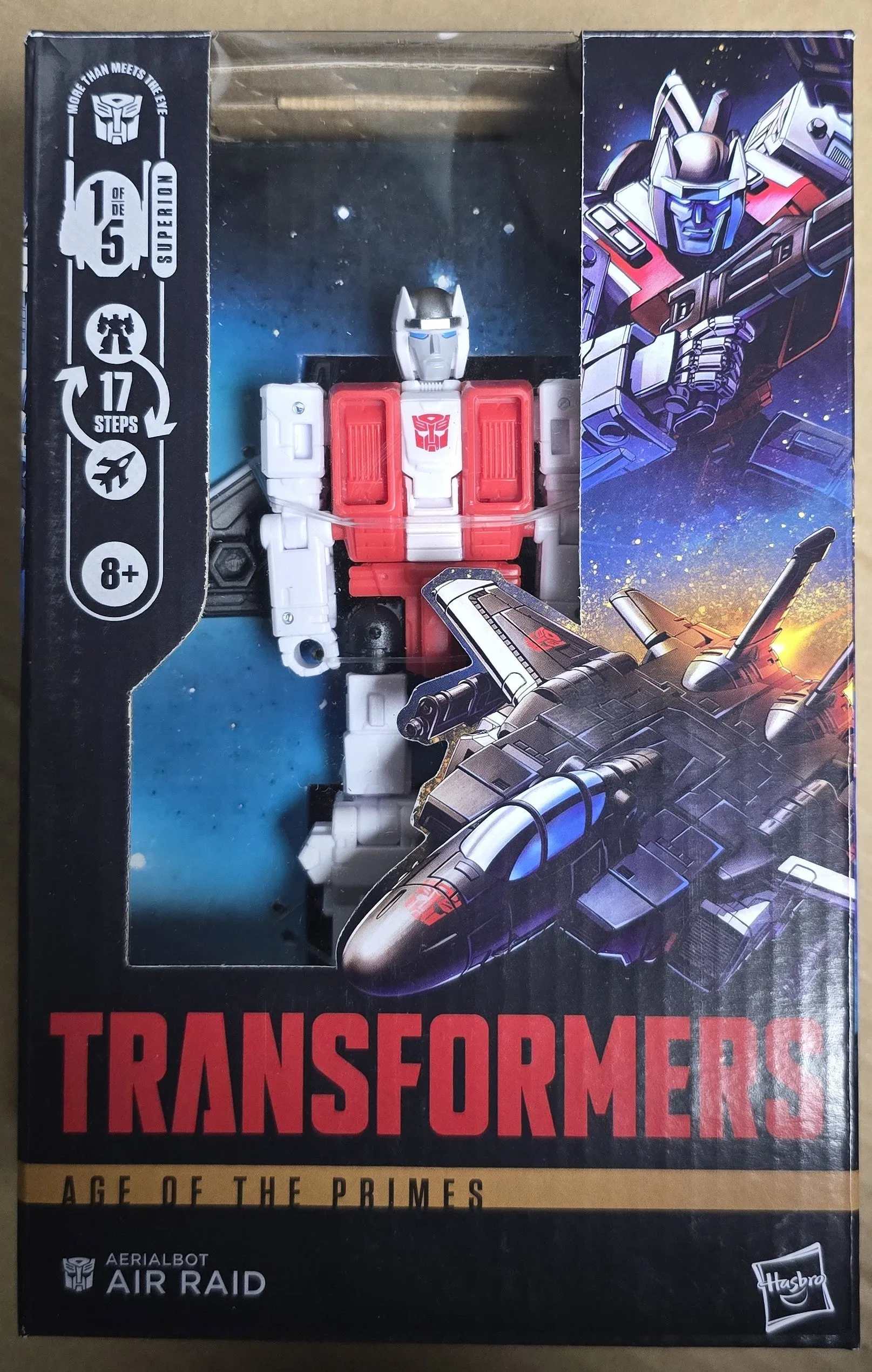 Transformers Age of the Primes Deluxe Class Aerialbot Air Raid Action Figure