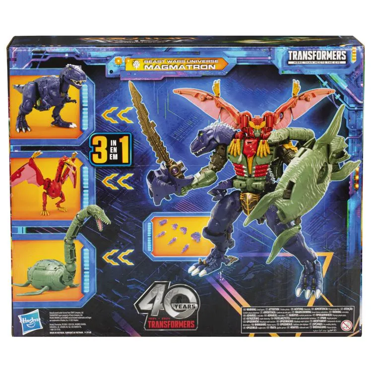 Transformers Generations Legacy United Commander Class Beast Wars Universe Magmatron Action Figure