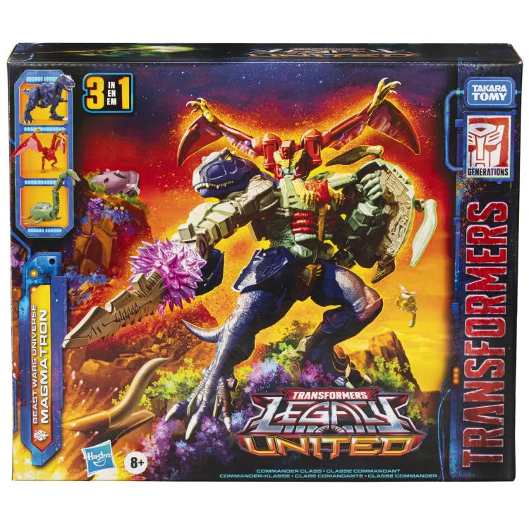 Transformers Generations Legacy United Commander Class Beast Wars Universe Magmatron Action Figure