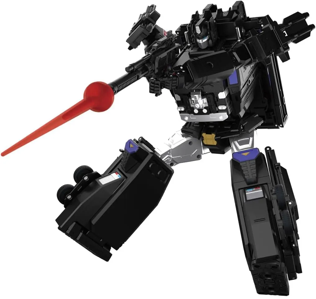 Transformers Masterpiece G - MPG-16 Nucleon Quest Super Convoy (Powermaster Optimus Prime Black Ver.)