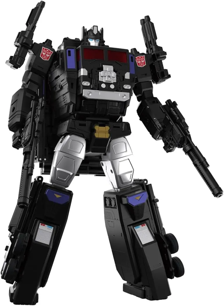 Transformers Masterpiece G - MPG-16 Nucleon Quest Super Convoy (Powermaster Optimus Prime Black Ver.)