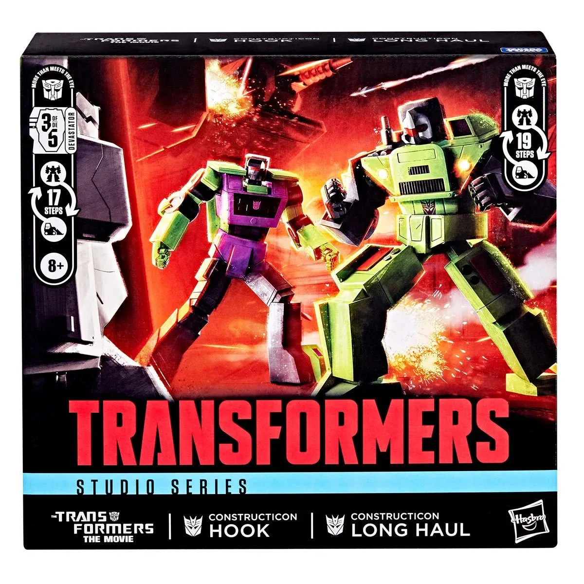 Transformers Studio Series 86 - Commander Long Haul & Hook (2-Pack)
