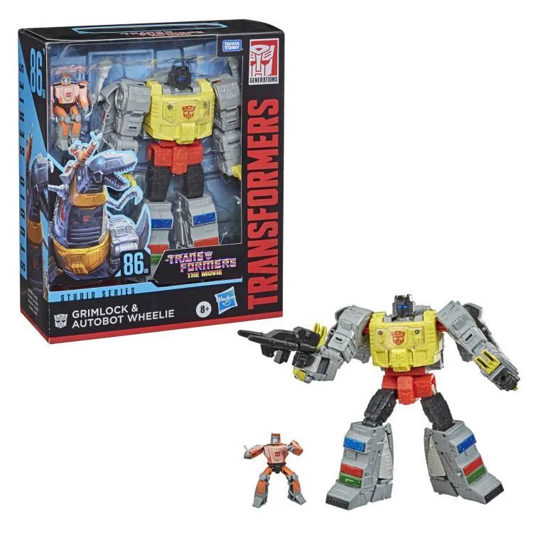 Transformers Studio Series 86 - Leader Grimlock & Autobot Wheelie
