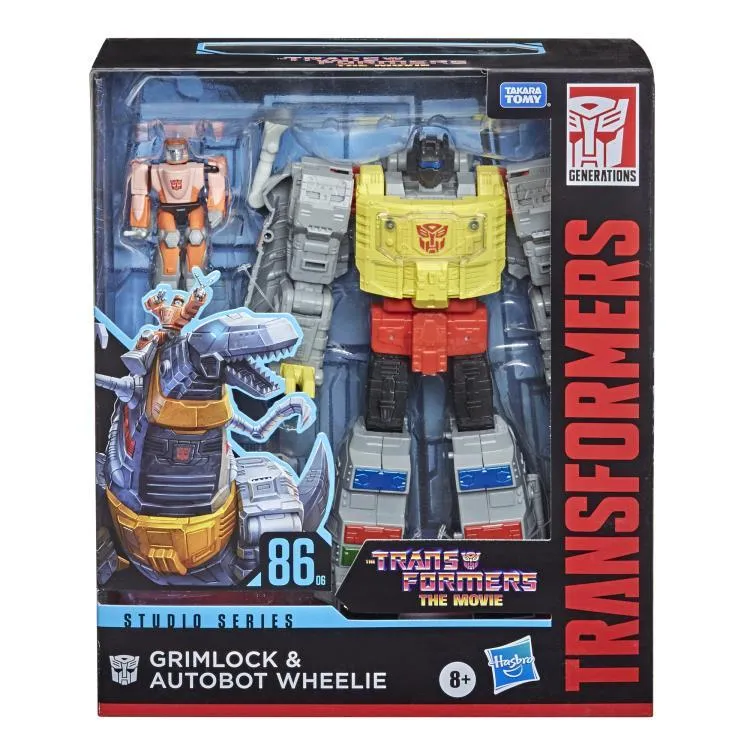 Transformers Studio Series 86 - Leader Grimlock & Autobot Wheelie