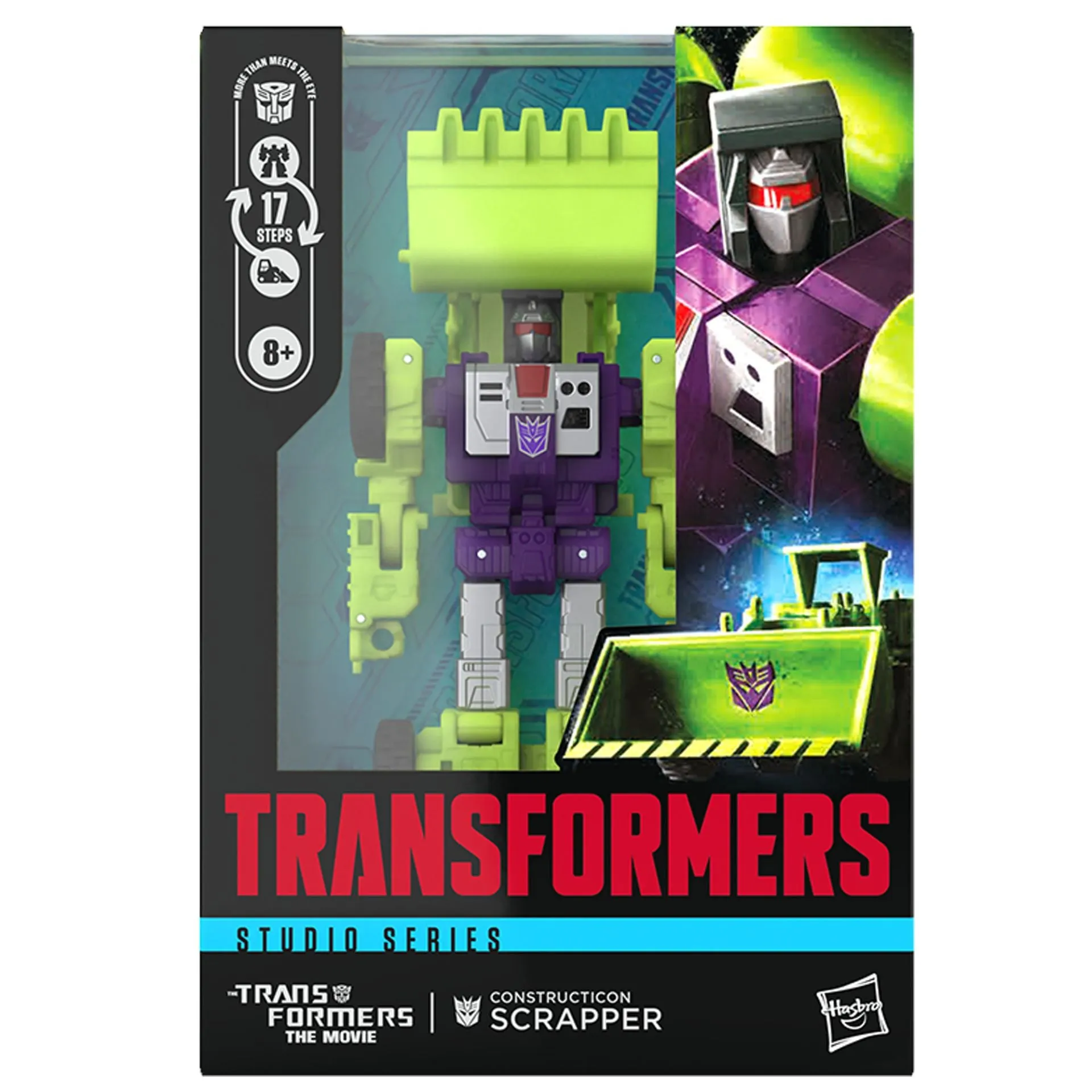 Transformers Studio Series 86 Voyager Constructicon Scrapper Action Figure