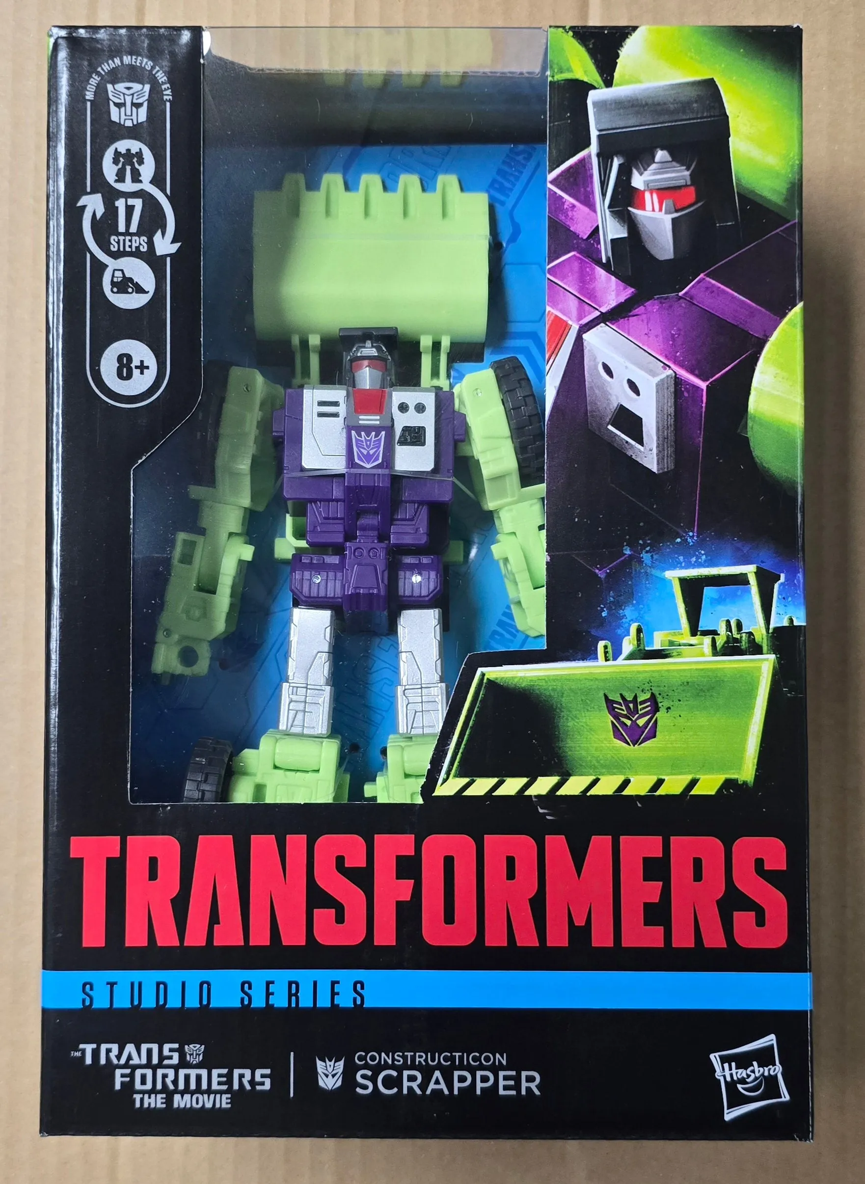 Transformers Studio Series 86 Voyager Constructicon Scrapper Action Figure