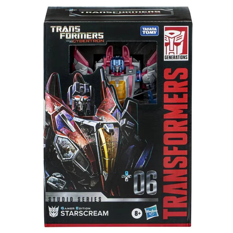 Transformers Studio Series Gamer Edition War For Cybertron #06 Voyager Starscream Action Figure