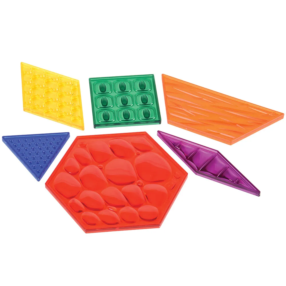 Translucent Sensory Pattern Blocks