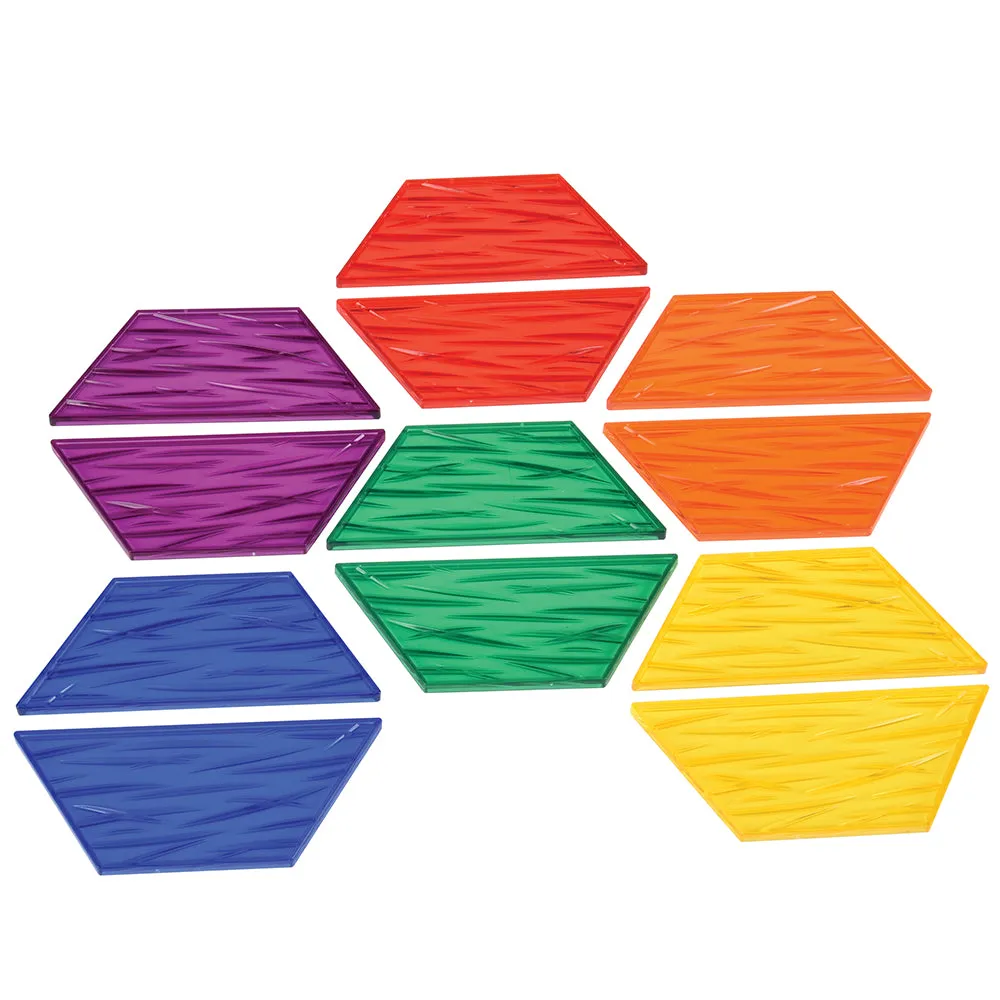 Translucent Sensory Pattern Blocks