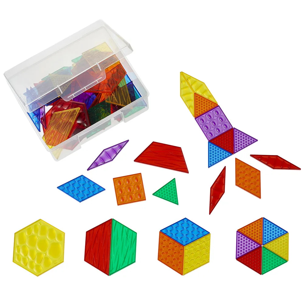 Translucent Sensory Pattern Blocks