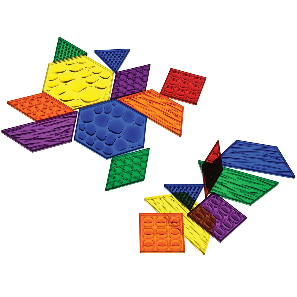 Translucent Sensory Pattern Blocks