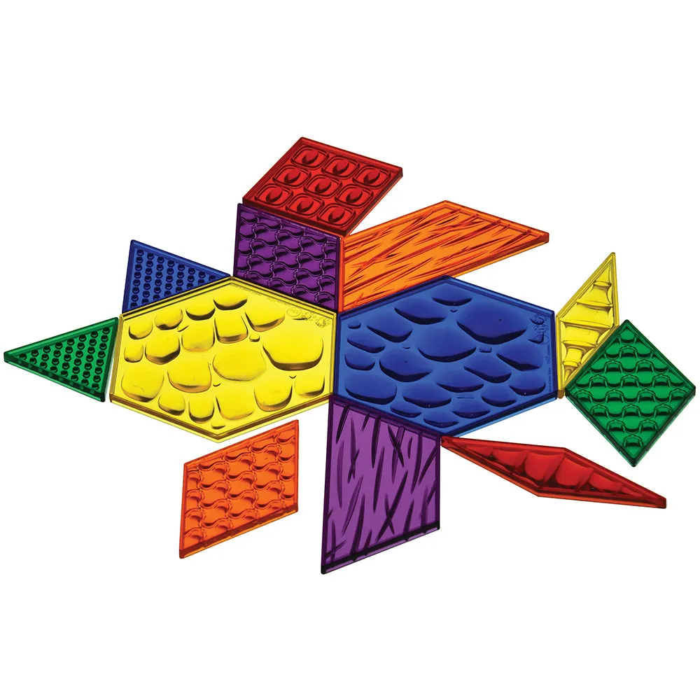 Translucent Sensory Pattern Blocks