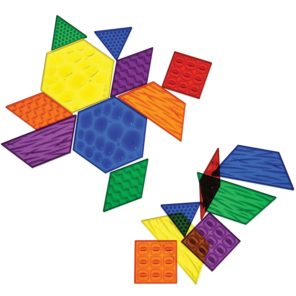 Translucent Sensory Pattern Blocks