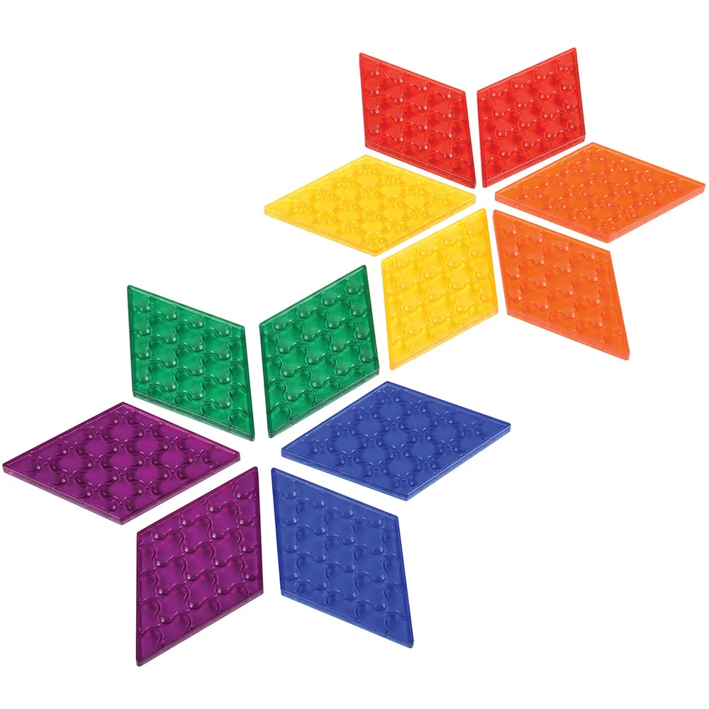 Translucent Sensory Pattern Blocks