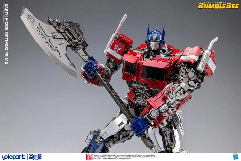 Yolopark Transformers: Bumblebee Earth Mode Optimus Prime Model Kit