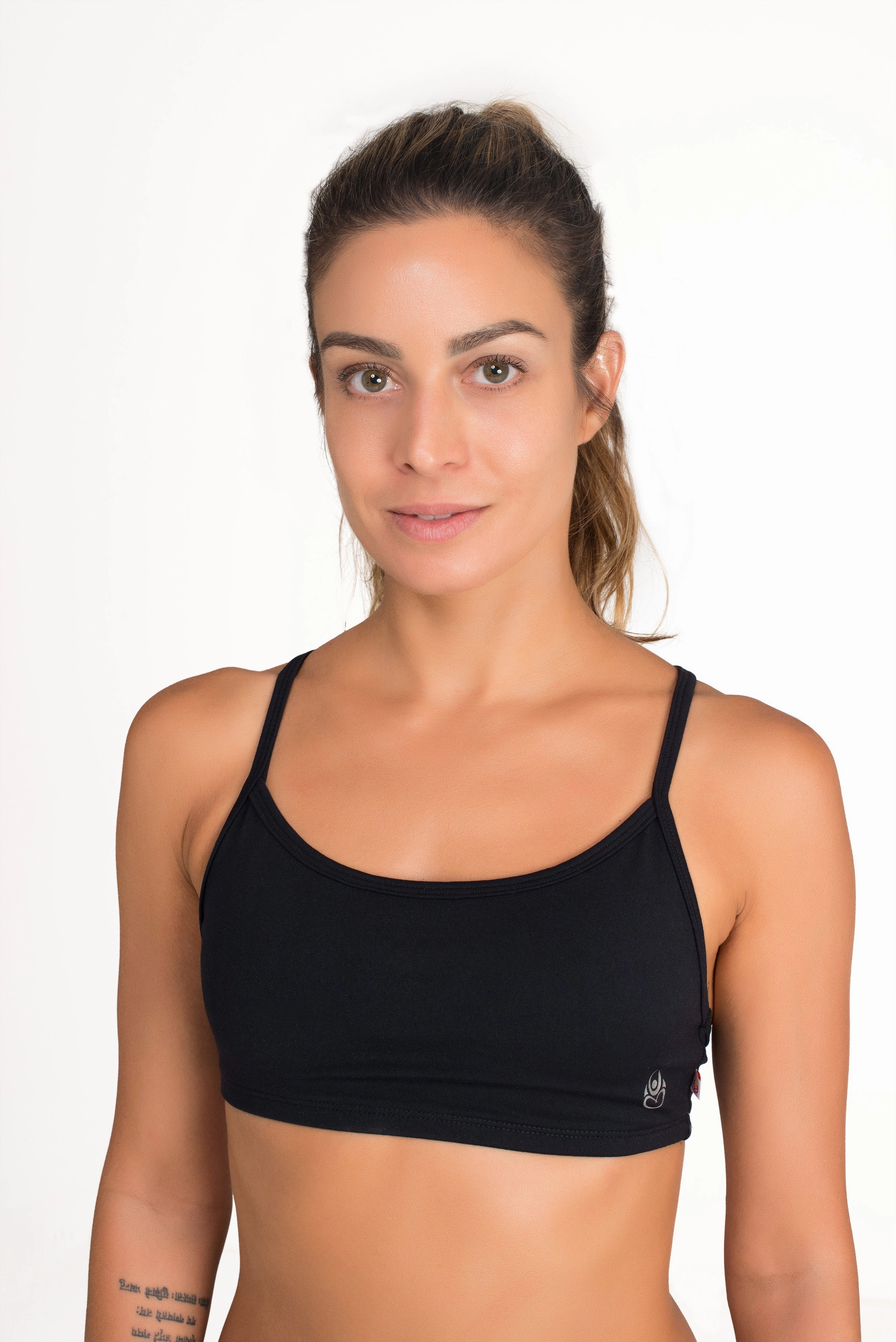 Zest Top, Black, Supplex